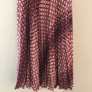 Geometric print Anthropology skirt